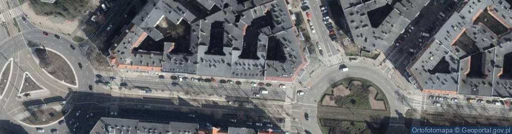 Zdjęcie satelitarne Światłokopia Ksero Krystyna Franczak Krystyna Wróblewska Krystyna