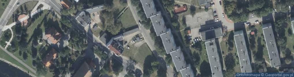 Zdjęcie satelitarne Światlowód TV Netia Pila