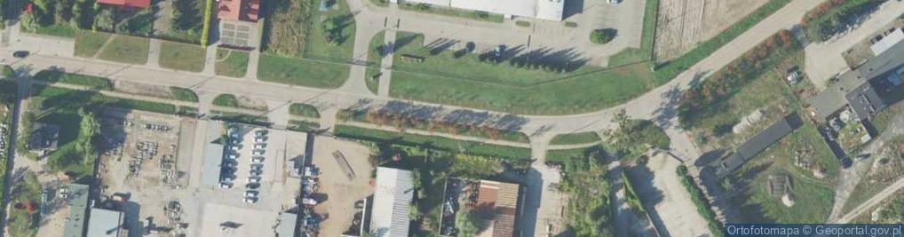 Zdjęcie satelitarne Światlowód TV Netia Rawicz