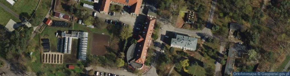 Zdjęcie satelitarne Światowe Centrum Konopi w Likwidacji
