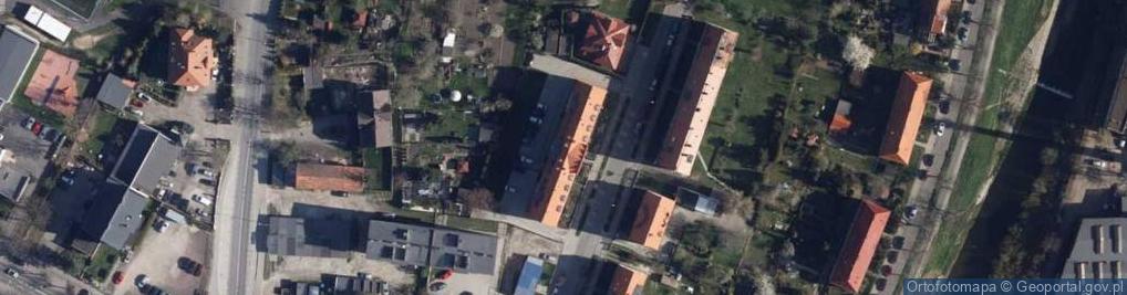 Zdjęcie satelitarne Świdnicka Fabryka Kultury