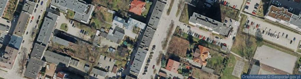 Zdjęcie satelitarne Świetlica Wspierająco Integrująca Plus w Kielcach