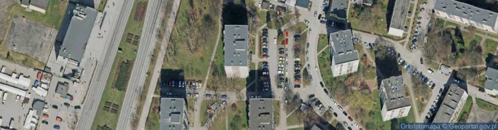 Zdjęcie satelitarne Świętokrzyska Izba Rolnicza