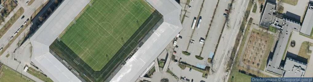 Zdjęcie satelitarne Świętokrzyski Związek Brydża Sportowego w Kielcach