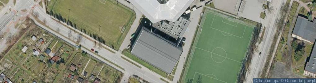 Zdjęcie satelitarne Świętokrzyski Związek Piłki Nożnej