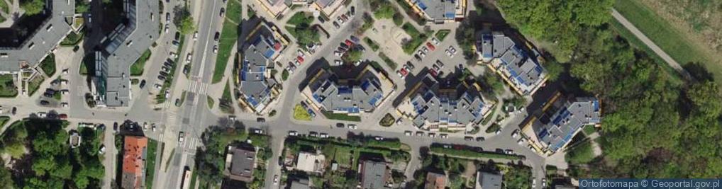 Zdjęcie satelitarne "Szab" Zakład Konfekcyjny Szkutnik Bożena
