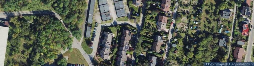 Zdjęcie satelitarne Szafrański Karol i Joanna Handel Detal Artyk Przemysłowymi