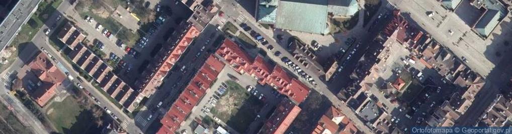 Zdjęcie satelitarne Szatnia