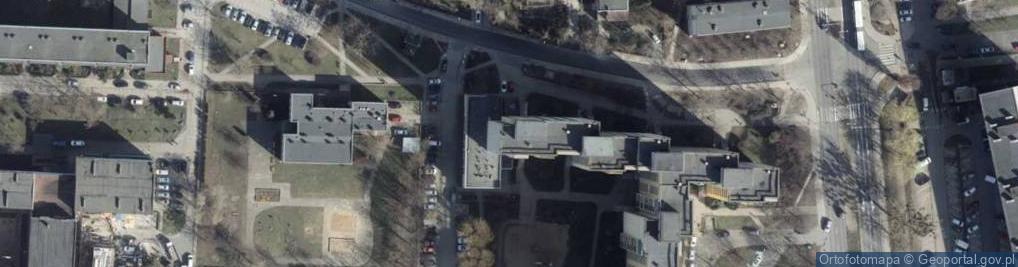 Zdjęcie satelitarne Szczecińska Spółdzielnia Mieszkaniowa