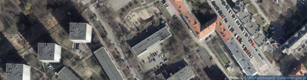 Zdjęcie satelitarne Szczecińskie Centrum Świadczeń
