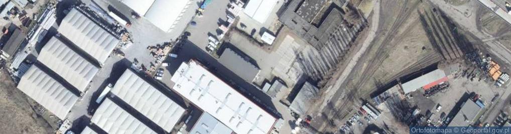 Zdjęcie satelitarne Szczecińskie Przedsiębiorstwo Usług Budowlanych Odrabud w Upadłości Układowej
