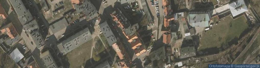 Zdjęcie satelitarne Szczepańska A."Welcome", Strzegom