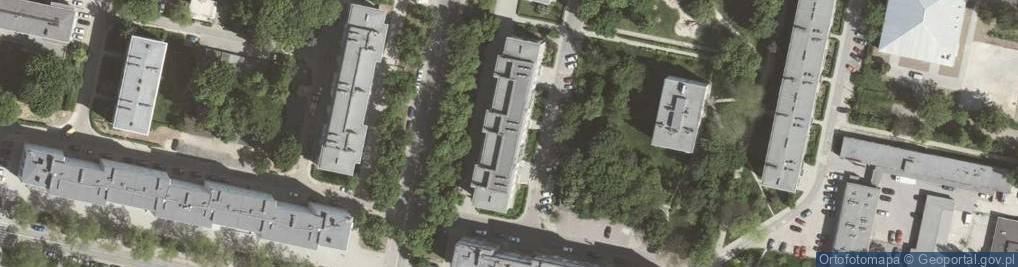Zdjęcie satelitarne Szczygieł