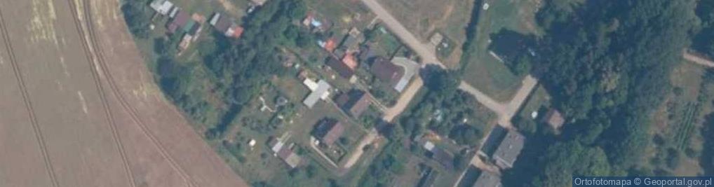Zdjęcie satelitarne Sześć Dębów