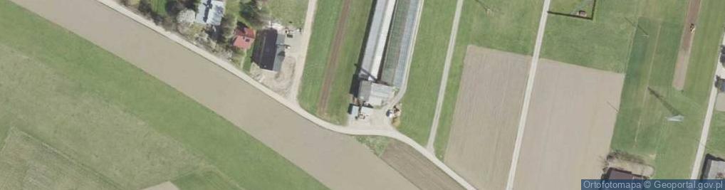 Zdjęcie satelitarne Szklarnia Szczygieł Irena