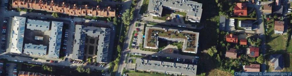 Zdjęcie satelitarne Szkoła Karate Samuraj Kraków