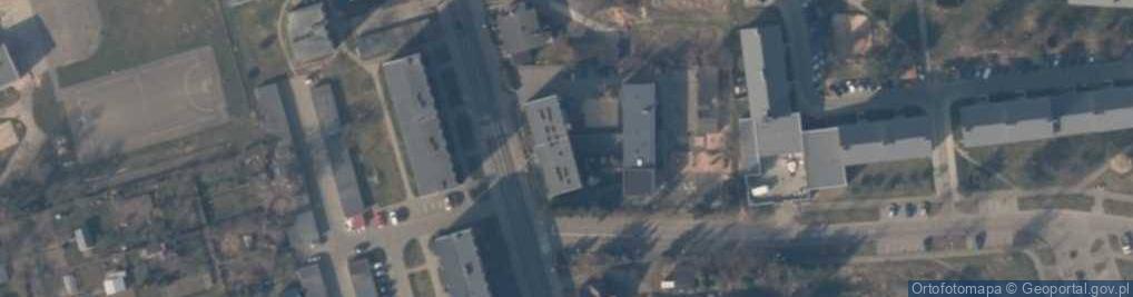 Zdjęcie satelitarne Szkoła Lna Przysposabiająca do Pracy w Nowogardzie