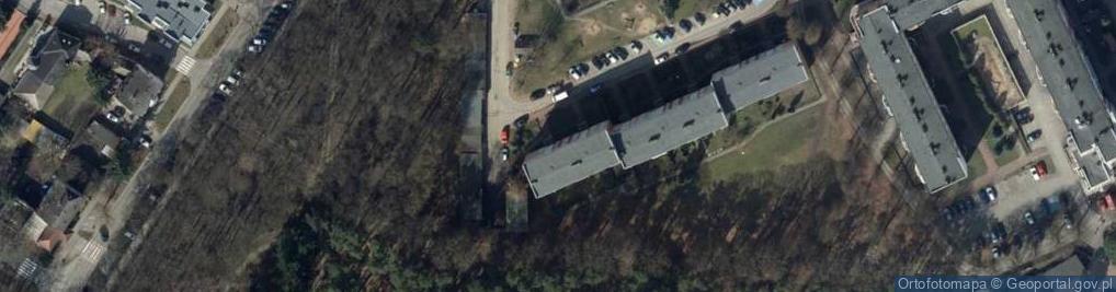 Zdjęcie satelitarne Szkoła Nauki Jazdy Gawron