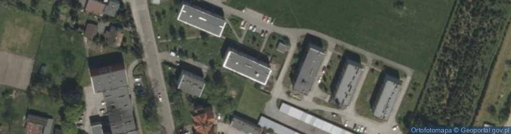 Zdjęcie satelitarne Szkoła Nauki Jazdy Leśnica