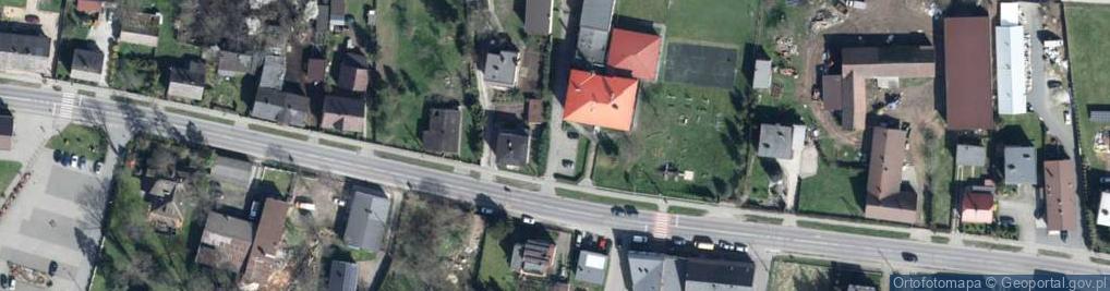 Zdjęcie satelitarne Szkoła Podstawowa im 74 Górnośląskiego Pułku Piechoty w Sadowie