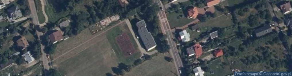 Zdjęcie satelitarne Szkoła Podstawowa im Bronisława Sokoła w Olszewnicy Starej
