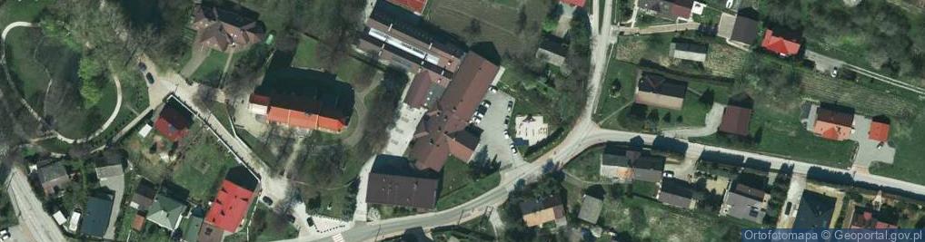 Zdjęcie satelitarne Szkoła Podstawowa im J Poniatowskiego w Bolechowicach