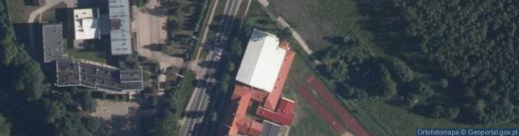 Zdjęcie satelitarne Szkoła Podstawowa im Jana Brzechwy w Nowej Wsi Ełckiej
