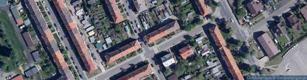 Zdjęcie satelitarne Szkoła Podstawowa im Jana Pawła II w Grzędzicach