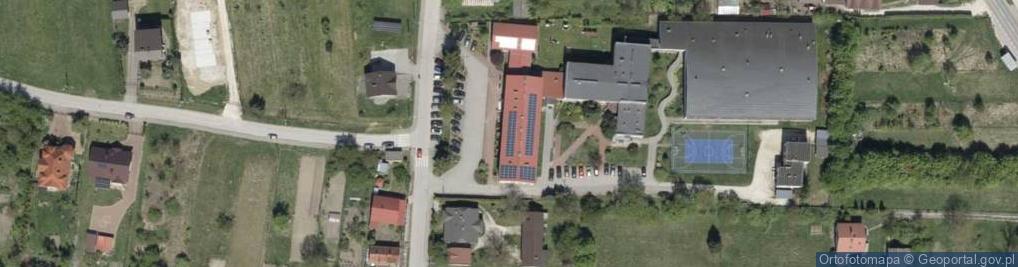 Zdjęcie satelitarne Szkoła Podstawowa im Jana Pawła II w Zbludowicach