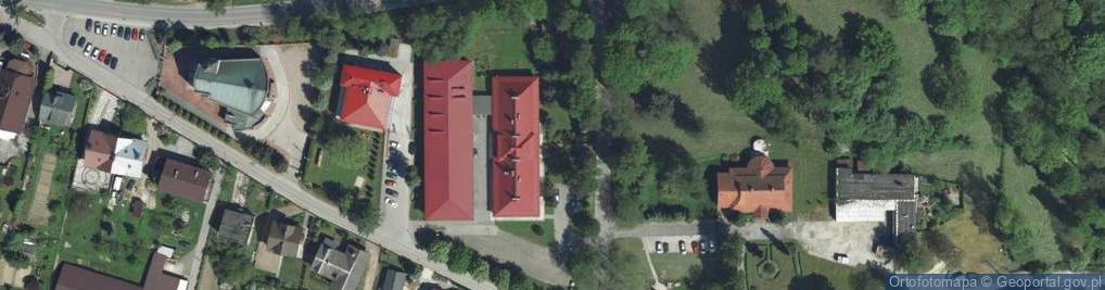 Zdjęcie satelitarne Szkoła Podstawowa im Janusza Korczaka w Libertowie
