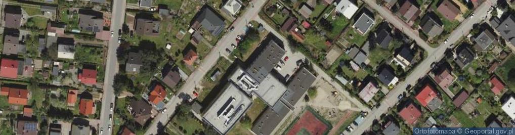 Zdjęcie satelitarne Szkoła Podstawowa im.Kawalerów Orderu Uśmiechu w Mirkowie