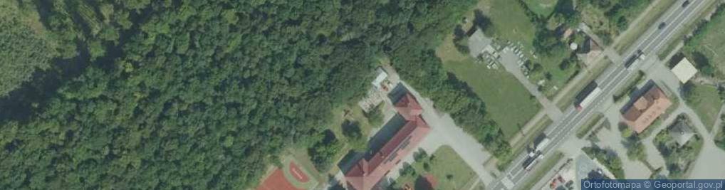 Zdjęcie satelitarne Szkoła Podstawowa im Marii Skłodowskiej Curie w Antolce