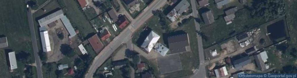 Zdjęcie satelitarne Szkoła Podstawowa im Marszałka Józefa Piłsudskiego w Żeliszewie Podkoś