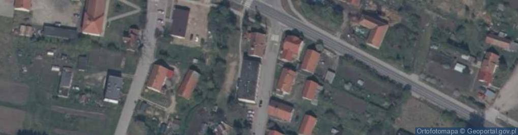 Zdjęcie satelitarne Szkoła Podstawowa im Michała Kajki w Budrach