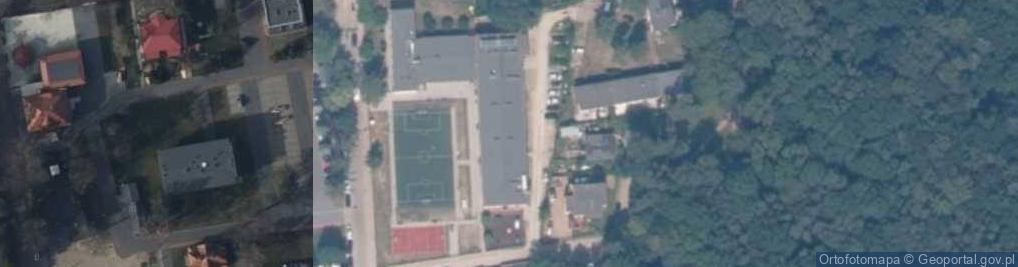 Zdjęcie satelitarne Szkoła Podstawowa im Stefana Żeromskiego w Jastrzębiej Górze