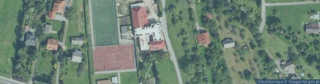 Zdjęcie satelitarne Szkoła Podstawowa im Tadeusza Kościuszki w Przebieczanach z Siedzibą w Tomaszkowicach