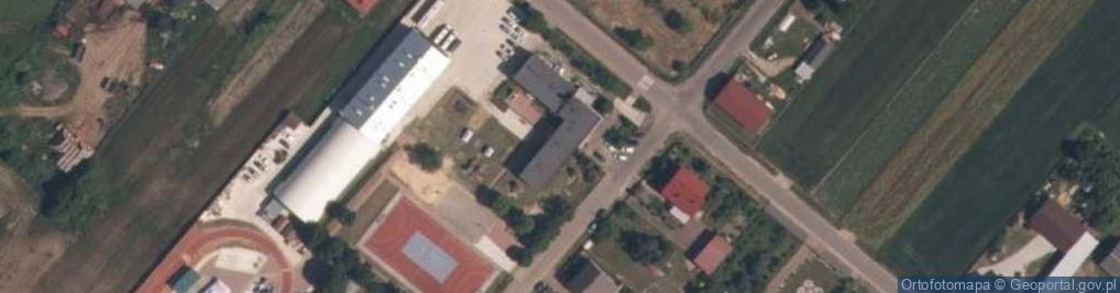 Zdjęcie satelitarne Szkoła Podstawowa im Wojska Polskiego w Zwierzyńcu Pierwszym