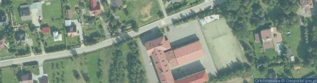 Zdjęcie satelitarne Szkoła Podstawowa nr 1 im J K Andrusikiewicza w Słopnicach