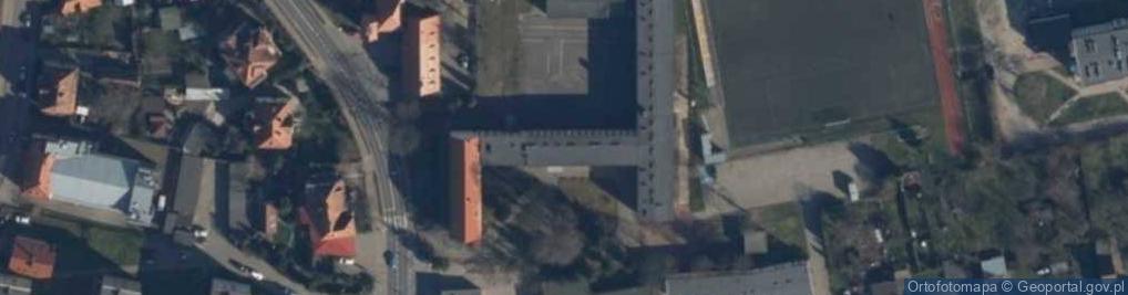 Zdjęcie satelitarne Szkoła Podstawowa nr 1 im Janusza Kusocińskiego