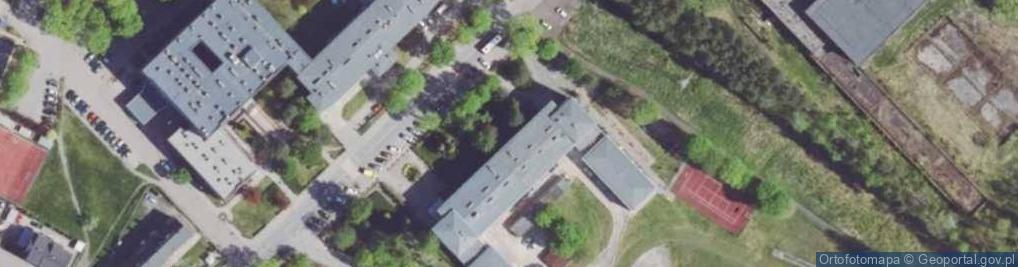Zdjęcie satelitarne Szkoła Podstawowa nr 1 im Marii Skłodowskiej Curie