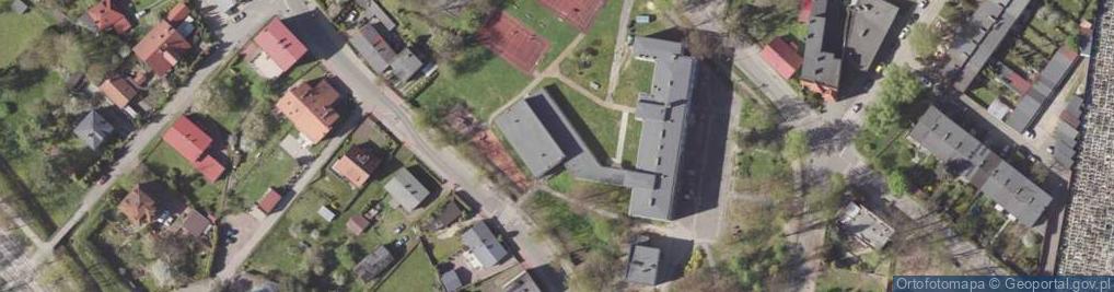 Zdjęcie satelitarne Szkoła Podstawowa nr 1 im Rudolfa Zaręby