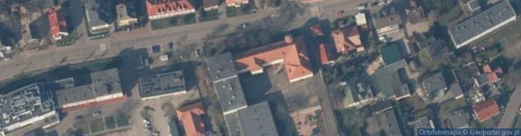 Zdjęcie satelitarne Szkoła Podstawowa nr 1 im Tadeusza Kościuszki w Nowogardzie