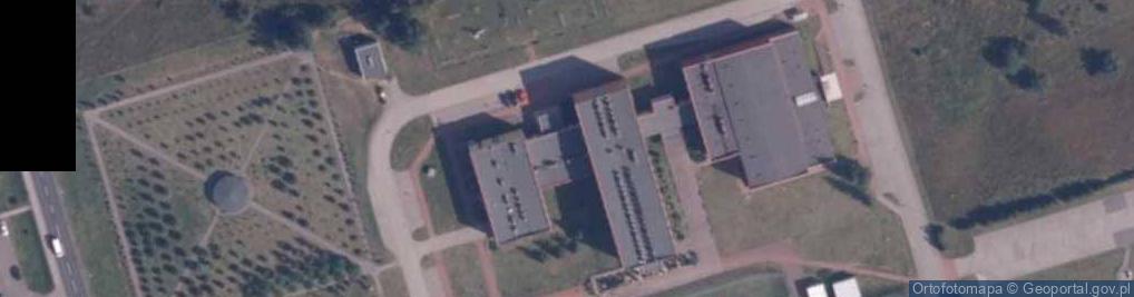Zdjęcie satelitarne Szkoła Podstawowa nr 1 w Białym Borze