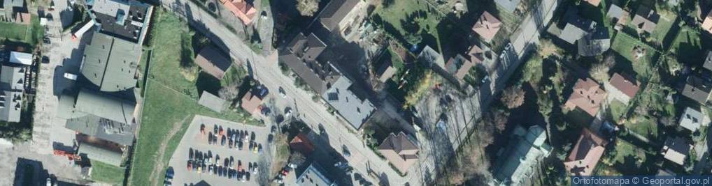 Zdjęcie satelitarne Szkoła Podstawowa nr 1 w Chybiu