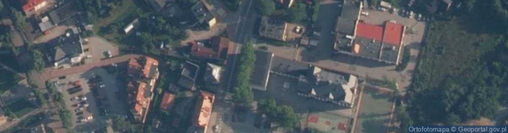 Zdjęcie satelitarne Szkoła Podstawowa nr 1 w Kartuzach