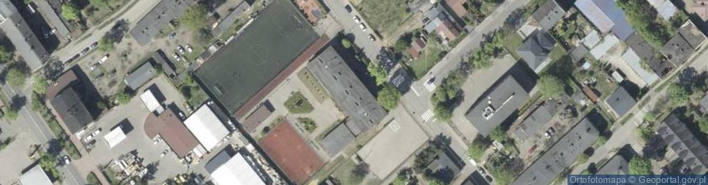 Zdjęcie satelitarne Szkoła Podstawowa nr 1 w Żyrardowie
