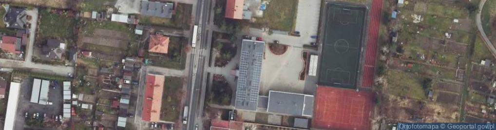 Zdjęcie satelitarne Szkoła Podstawowa nr 1 Wschowa