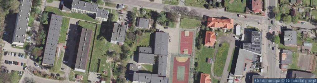 Zdjęcie satelitarne Szkoła Podstawowa nr 10 im Karola Miarki w Mysłowicach