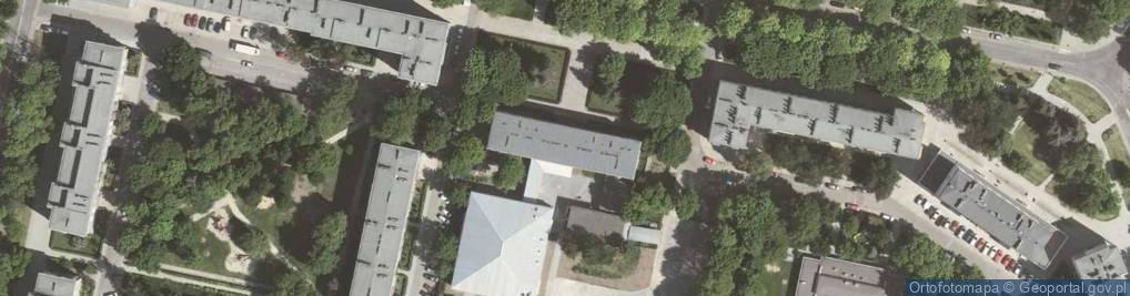 Zdjęcie satelitarne Szkoła Podstawowa nr 105