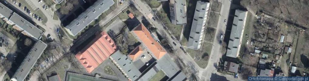 Zdjęcie satelitarne Szkoła Podstawowa nr 12 w Szczecinie